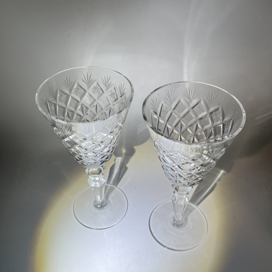 Набор из 2 бокалов с геометрическим декором