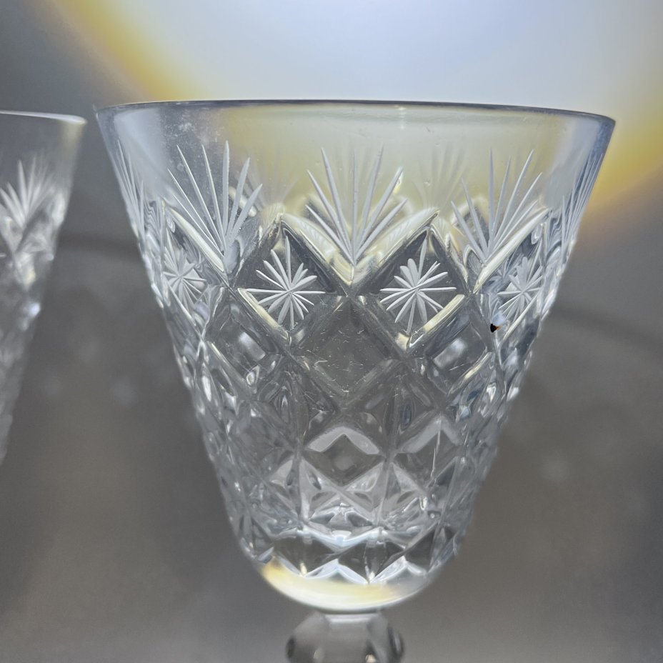 Набор из 2 бокалов с геометрическим декором