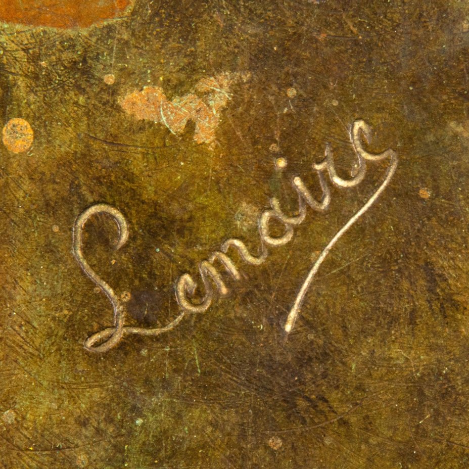 Бюст "Триумф" (trivmphe), автор Hector Lemaire, бронза, патинирование, Франция, 1890-1920 гг.
