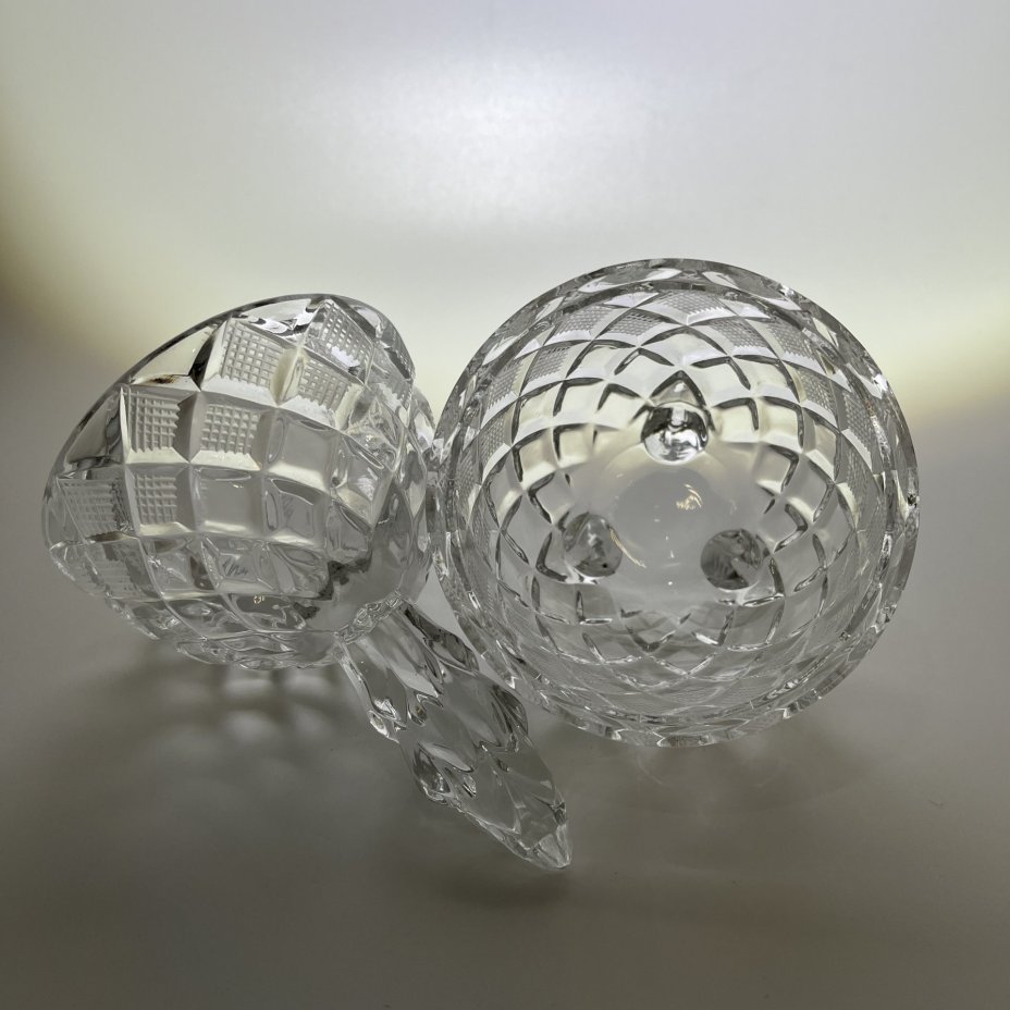 Ваза для десертов (бонбоньерка, конфетница) в виде ананаса