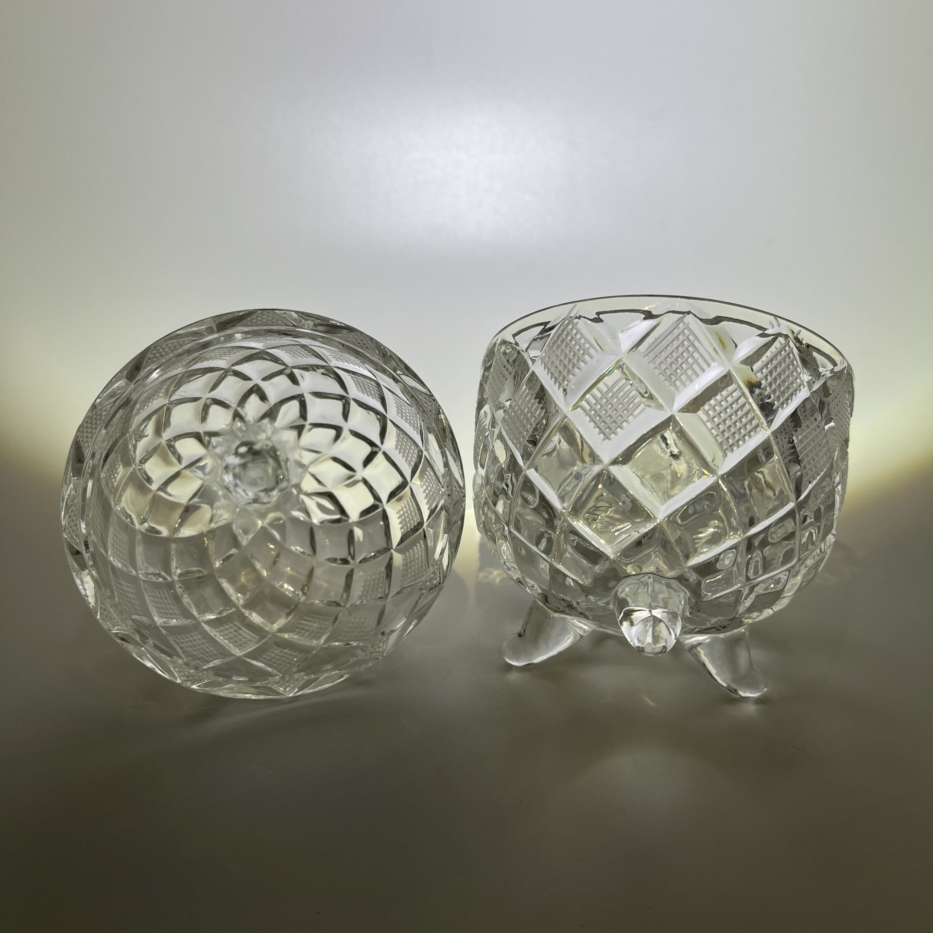 Ваза для десертов (бонбоньерка, конфетница) в виде ананаса