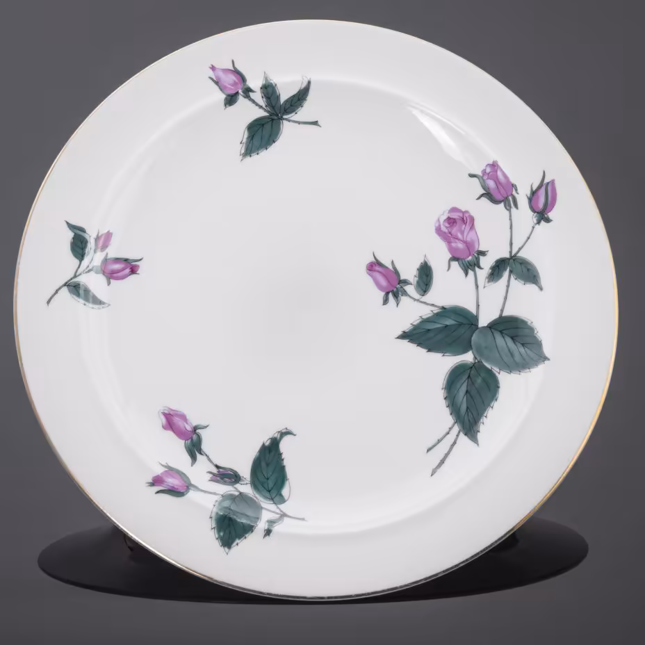 Блюдо сервировочное "Розы" из серии "Radiance" ("Сияние"), Easterling