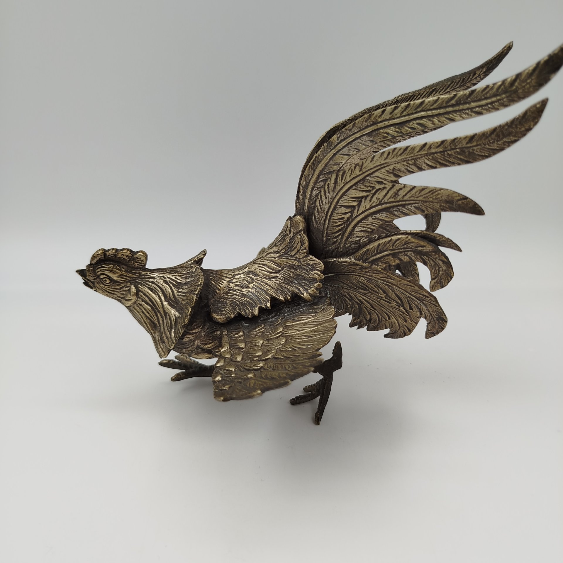 Статуэтка "Петух", металл, Западная Европа, 1970-1990 гг.