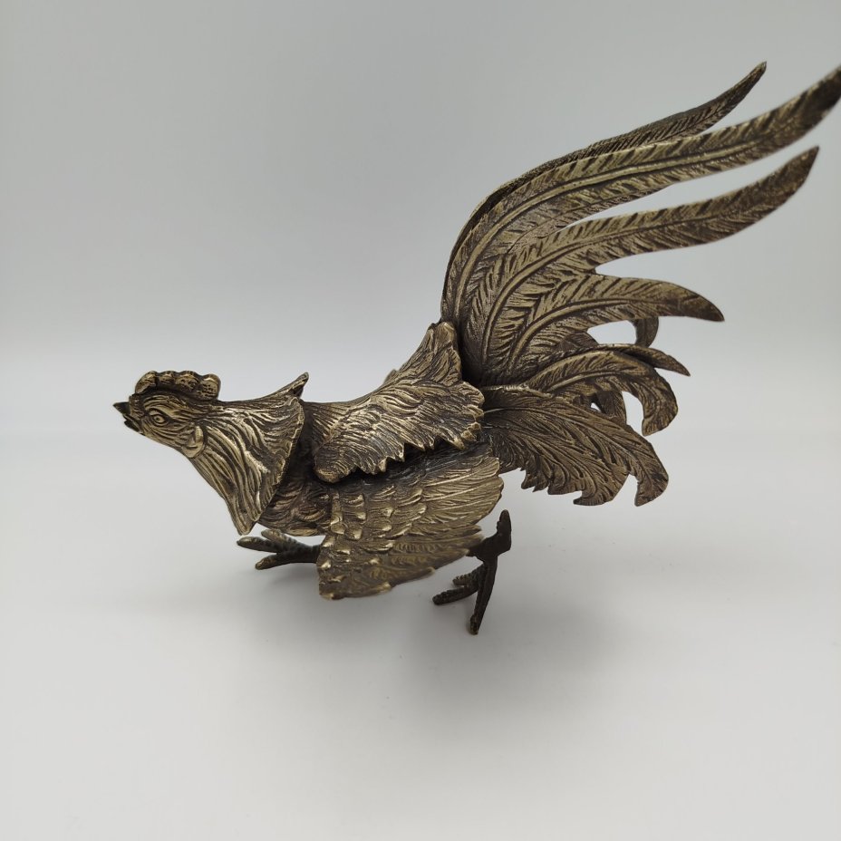 Статуэтка "Петух", металл, Западная Европа, 1970-1990 гг.