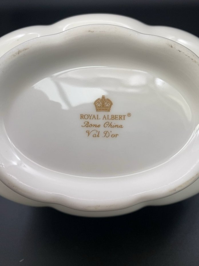Соусник с золочением, Royal Albert