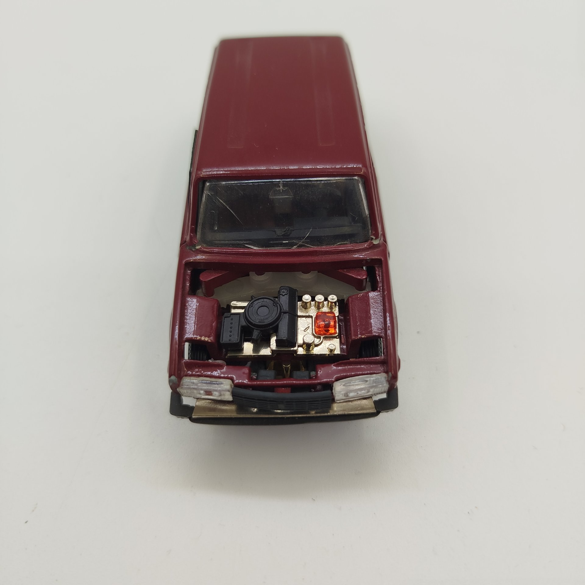 Модель автомобиля "ВАЗ-2107", масштаб 1:43, металл, пластик, СССР, 1970-1990 гг.