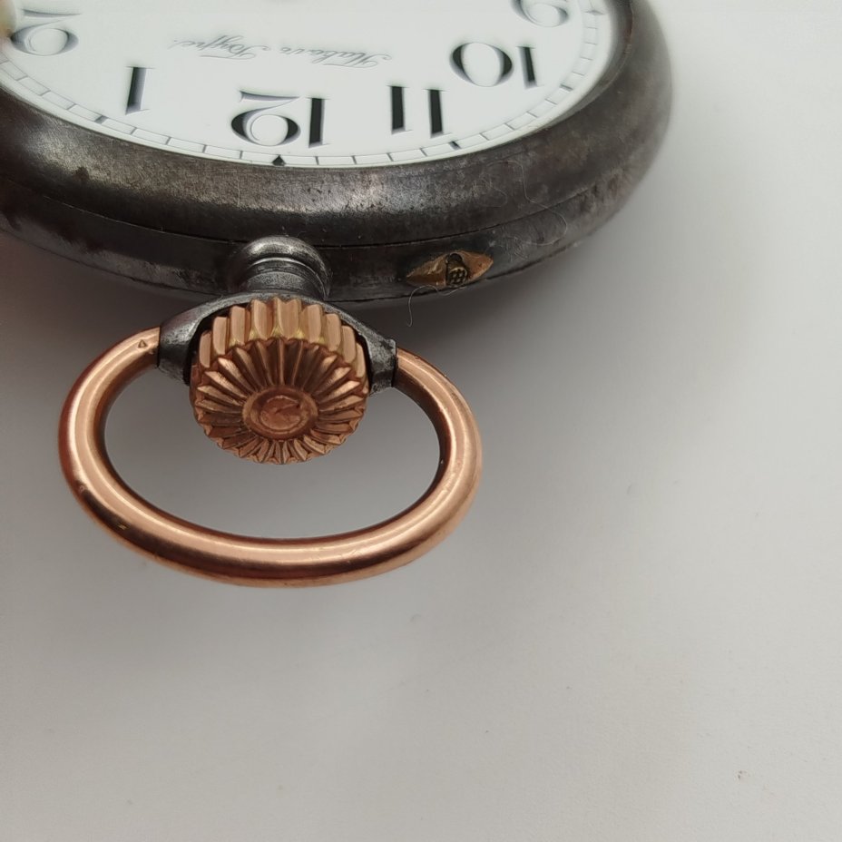 Часы карманные "Павел Буре", медь, сплав металлов, Павел Буре, Российская империя, 1890-1917 гг.