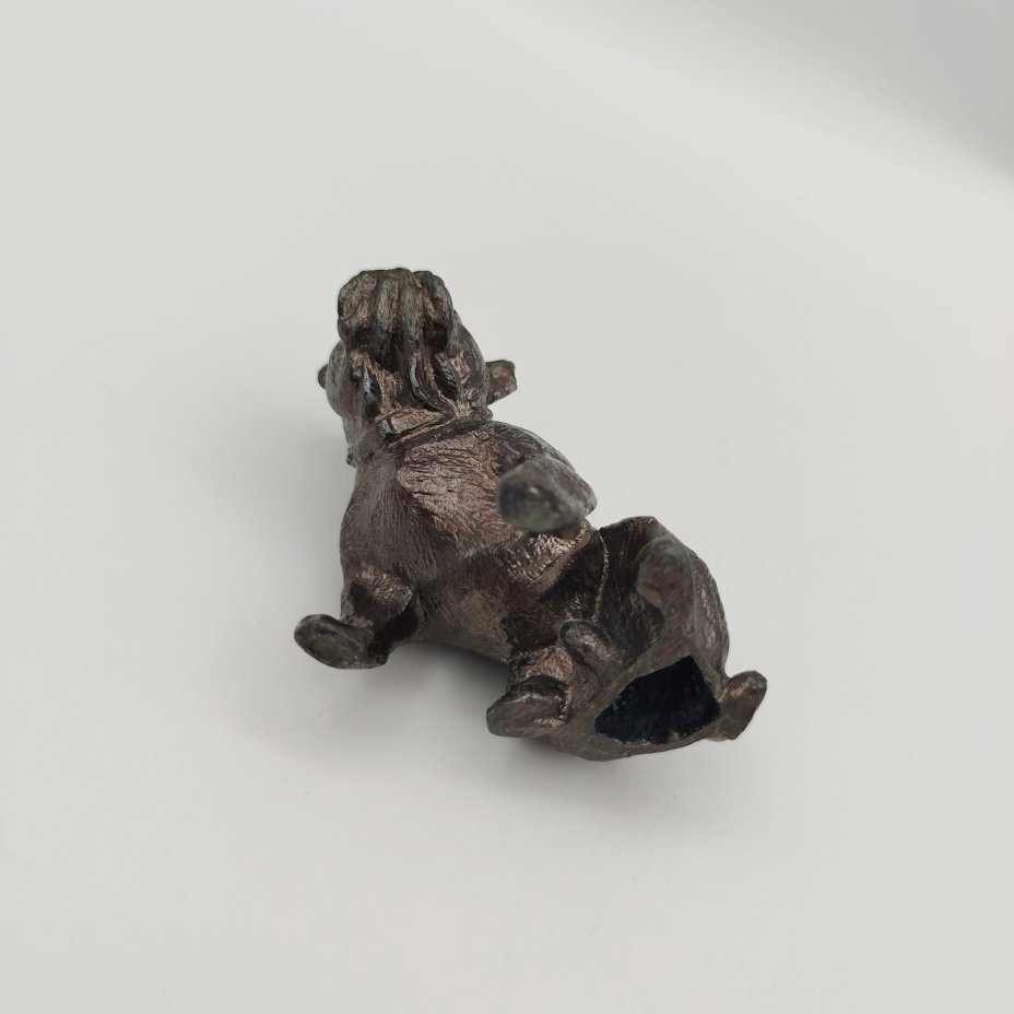 Статуэтка "Бульдог", металл, литье, Восточная Европа, 1980-2000 гг.