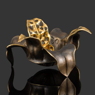 Вазочка-подсвечник  "Тигридия"