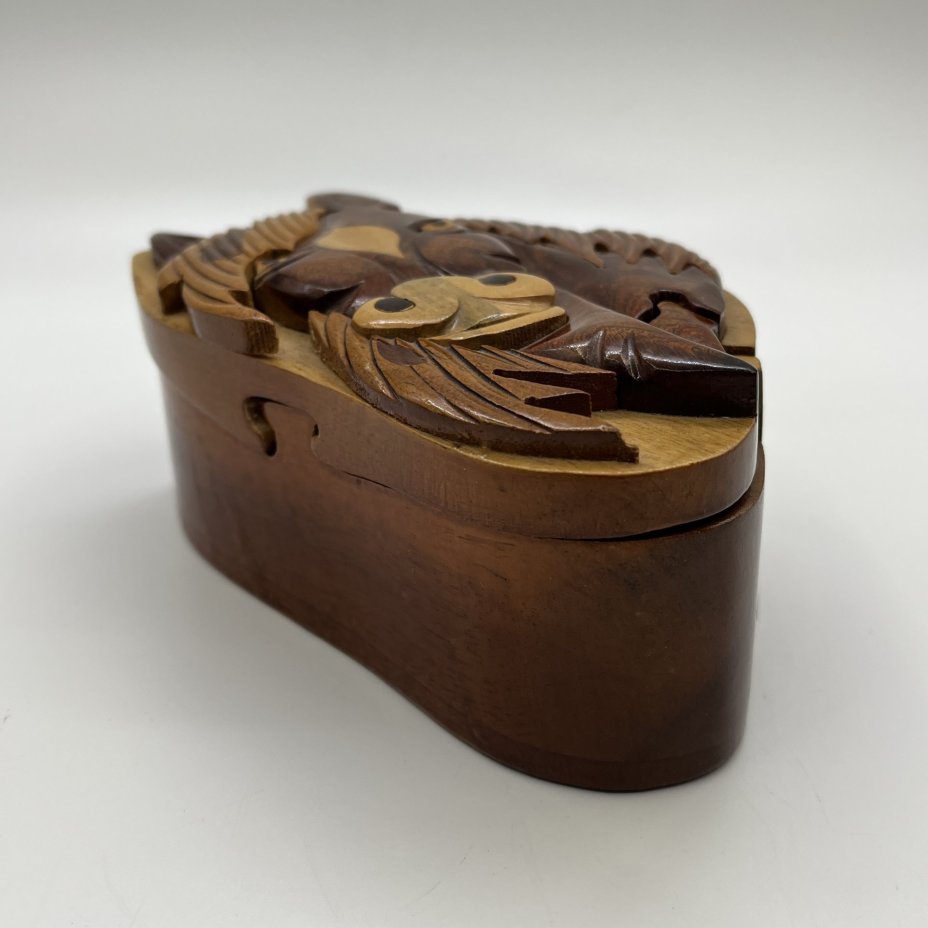 Шкатулка-головоломка с изображением лошади