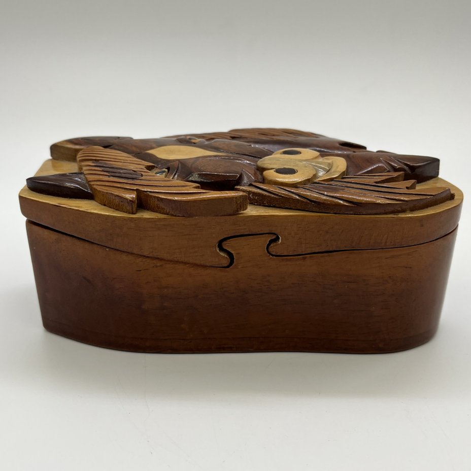 Шкатулка-головоломка с изображением лошади