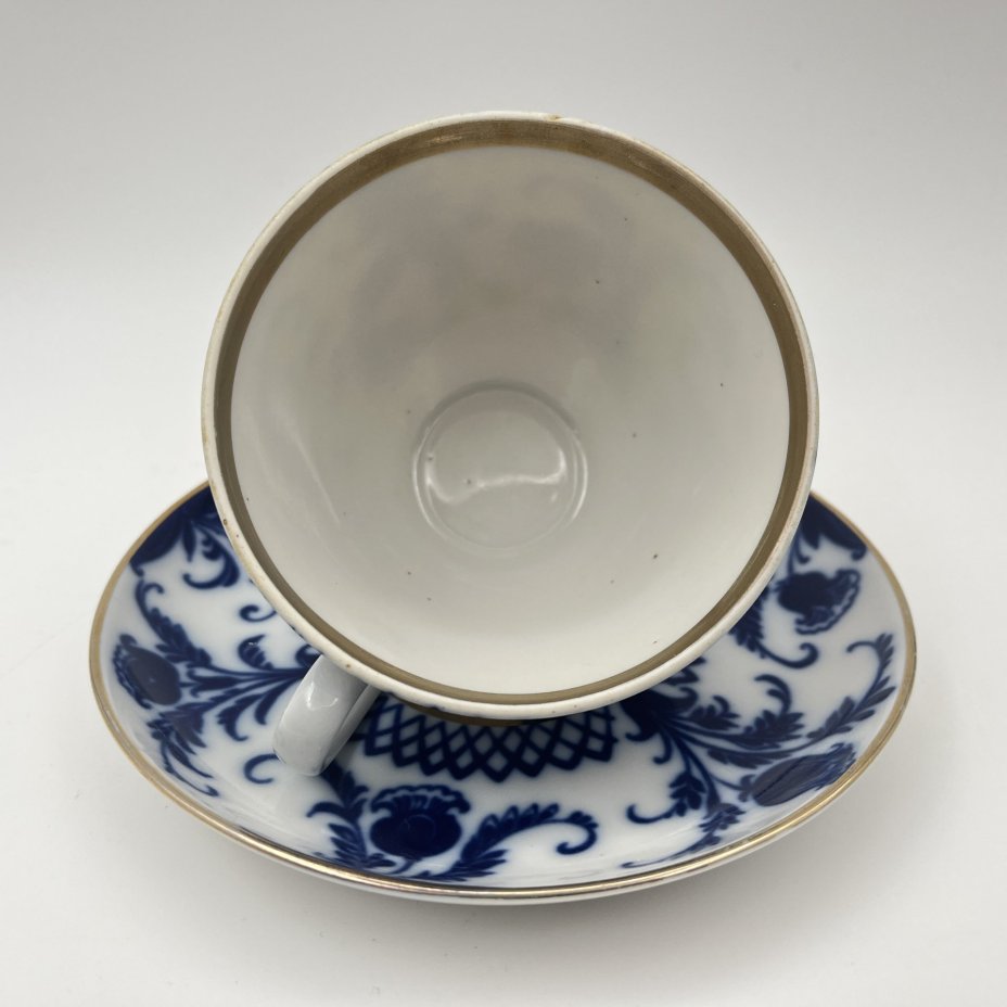 Пара чайная "Синие цветы"