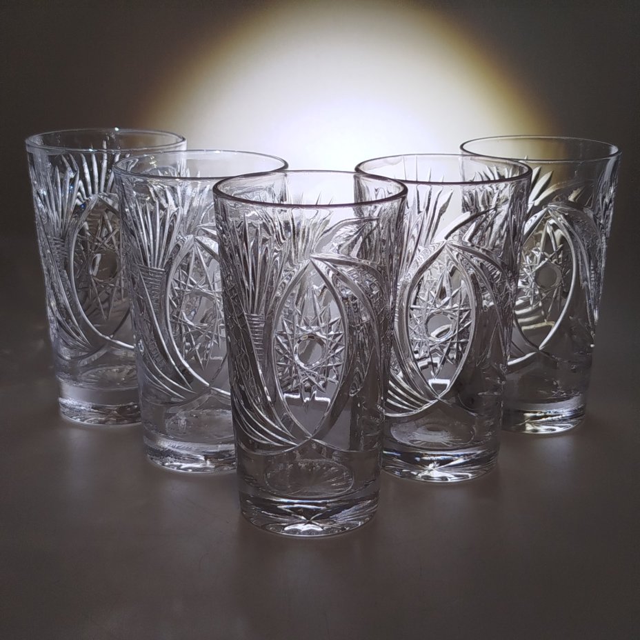 Набор для прохладительных напитков из 5-ти стаканов