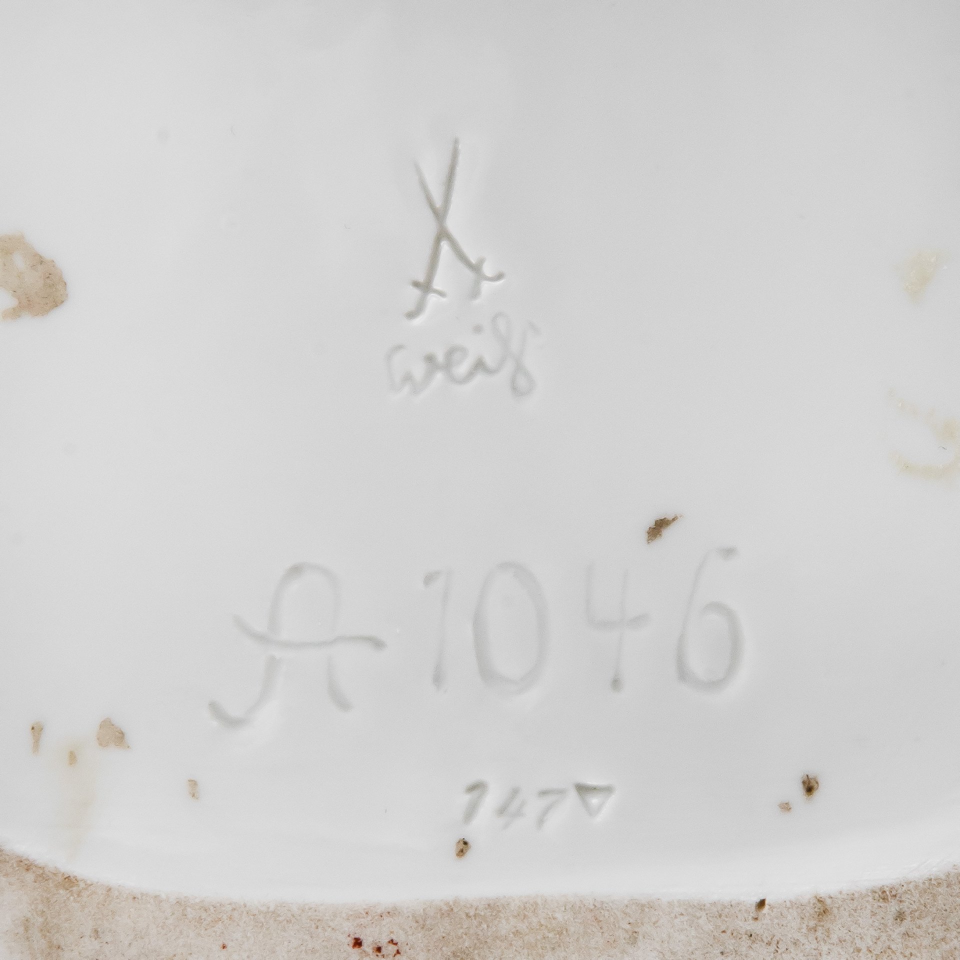 Статуэтка "Диана" (Богиня охоты), автор модели Пауль Шойрих, фарфор, Meissen (Мейсенский фарфор), Германия, 1920-1940 гг.