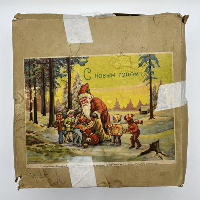 Набор из 27 ёлочных игрушек в оригинальной коробке (в подборе)
