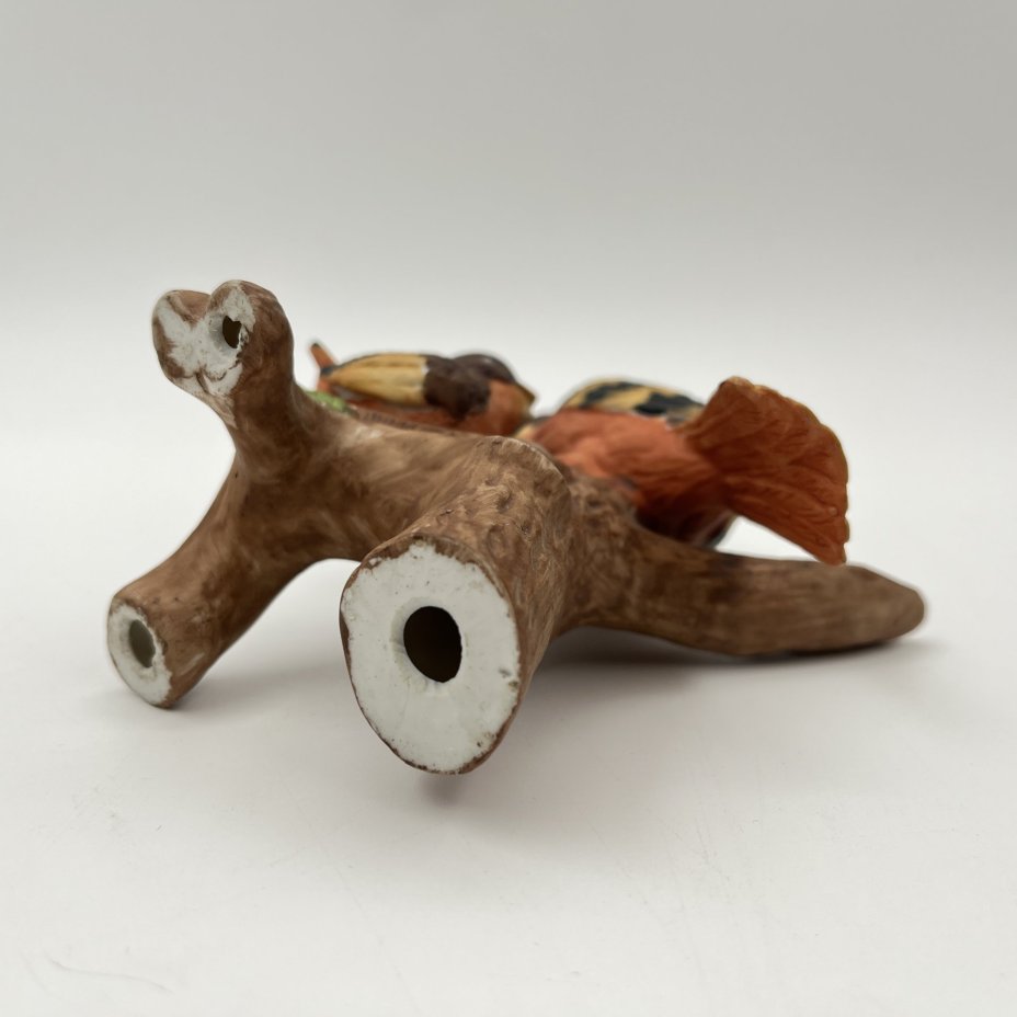 Статуэтка "Птица с птенцом на ветке"