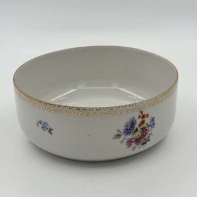 Капельник украшенный цветочным декором (мейсенский букет), [Экспортная марка], Дулевский фарфоровый завод (Дулёво)