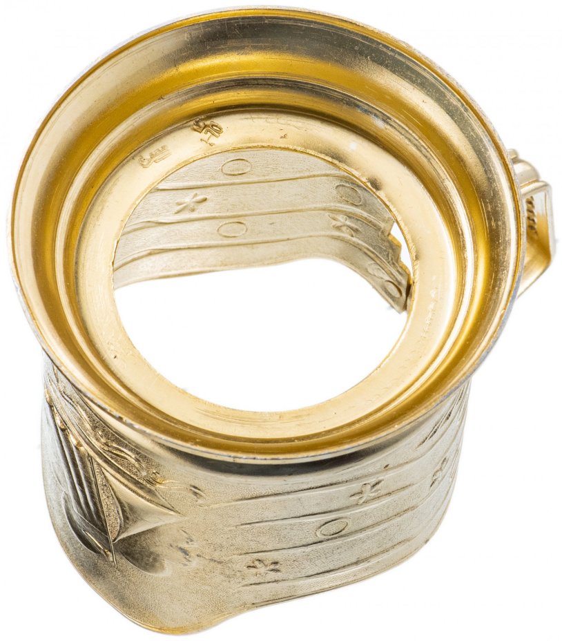 Подстаканник "Парусник", алюминий, СССР, 1980-1990 гг.