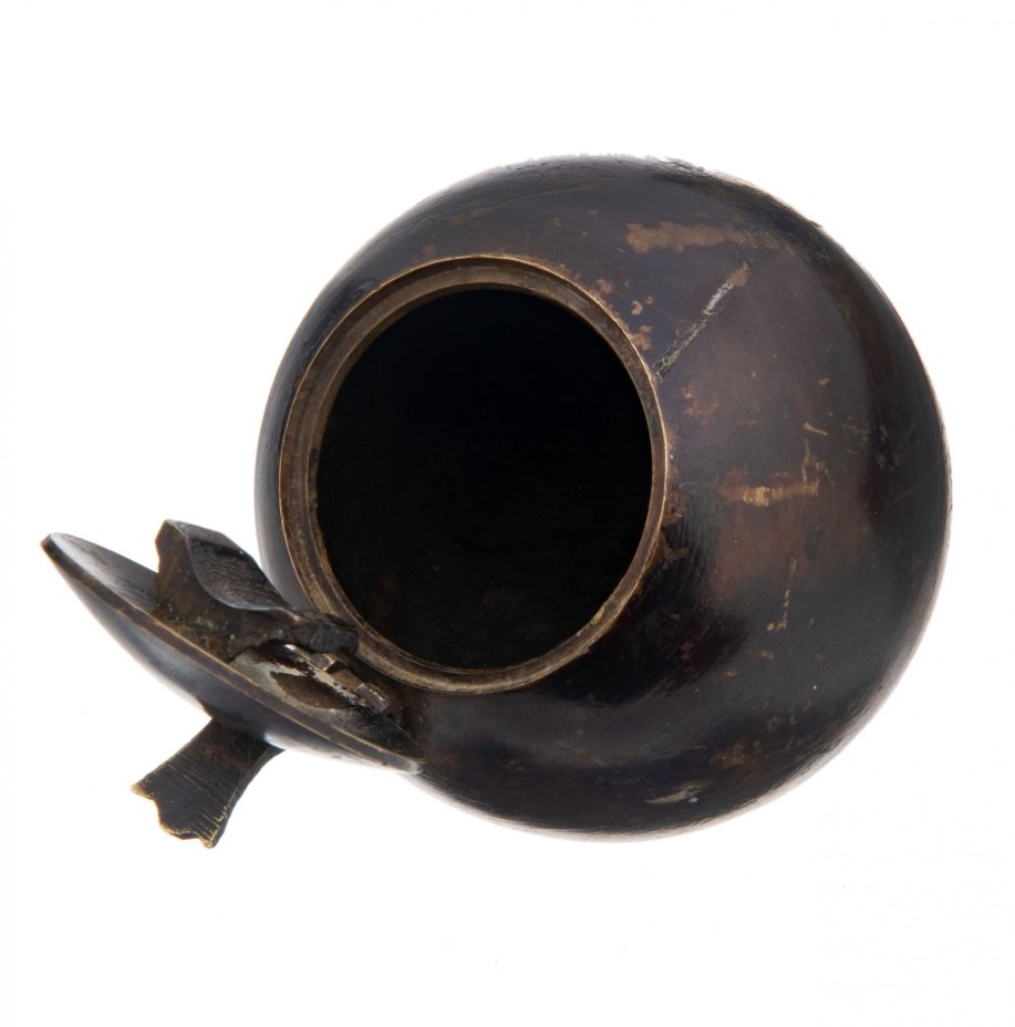 Чернильница лаконичной формы, бронза, Российская империя, 1900-1917 гг.