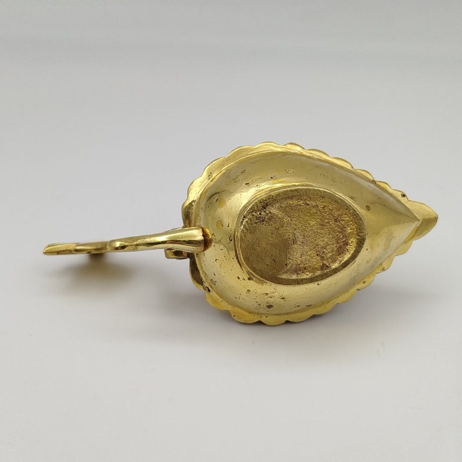 Лампа масляная в восточном стиле с зооморфным хватком в виде птицы