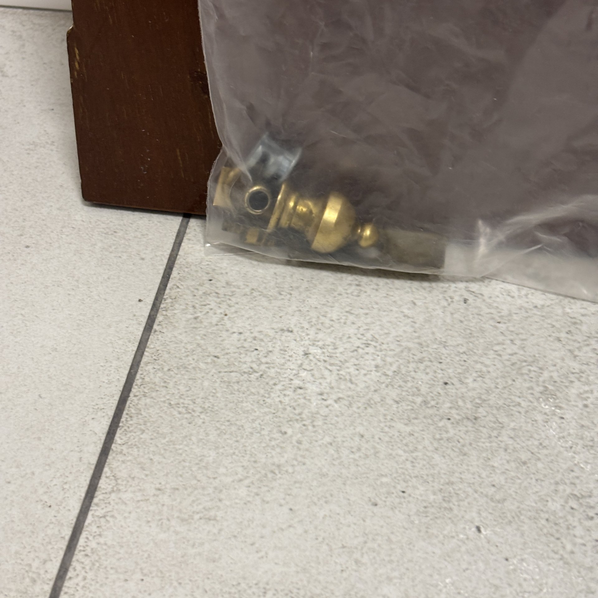 Тумба барная с торшером, дерево, латунь, стекло, ткань, ГДР, 1960-1970 гг.