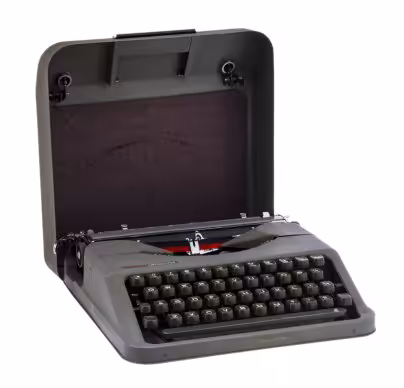 Машинка печатная "Empire Aristocrat" в оригинальном кофре, British Typewriter Ltd., сплав металла, пластик, Англия, 1964-1980 гг., British Typewriter Ltd.
