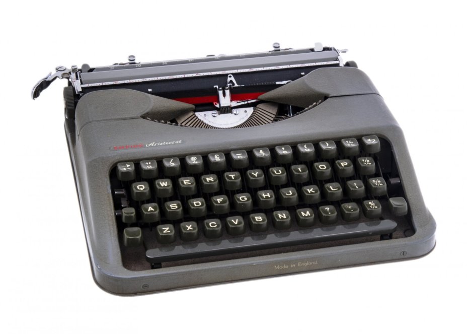 Машинка печатная "Empire Aristocrat" в оригинальном кофре, British Typewriter Ltd., сплав металла, пластик, Англия, 1964-1980 гг., British Typewriter Ltd.