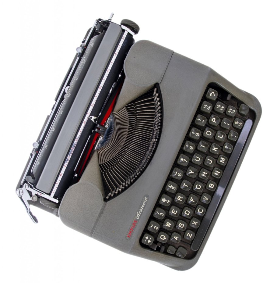Машинка печатная "Empire Aristocrat" в оригинальном кофре, British Typewriter Ltd., сплав металла, пластик, Англия, 1964-1980 гг., British Typewriter Ltd.