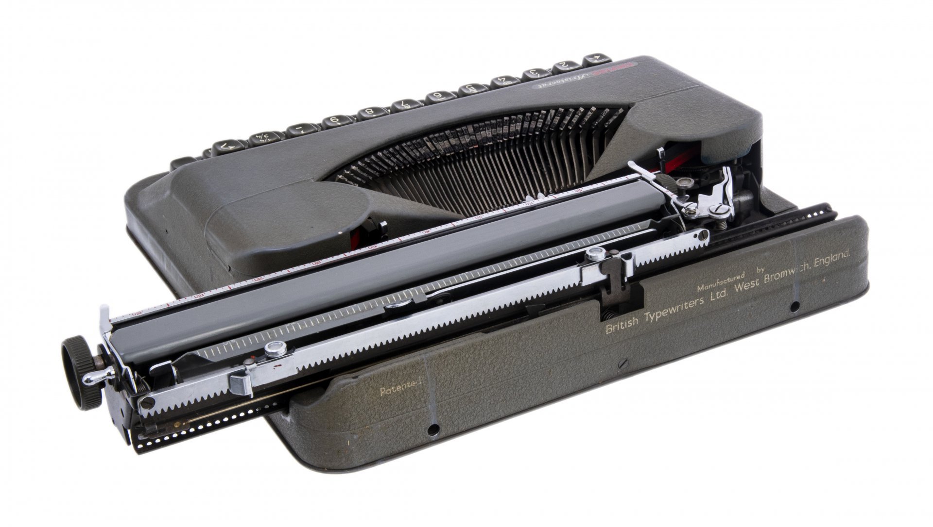 Машинка печатная "Empire Aristocrat" в оригинальном кофре, British Typewriter Ltd., сплав металла, пластик, Англия, 1964-1980 гг., British Typewriter Ltd.