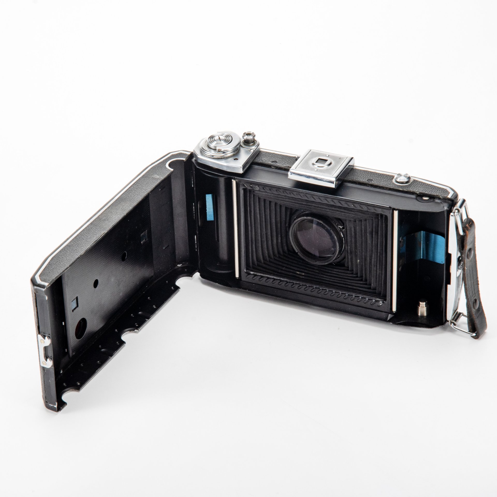 Фотоаппарат плёночный "Ikonta 521/2" в кофре, Carl Zeiss