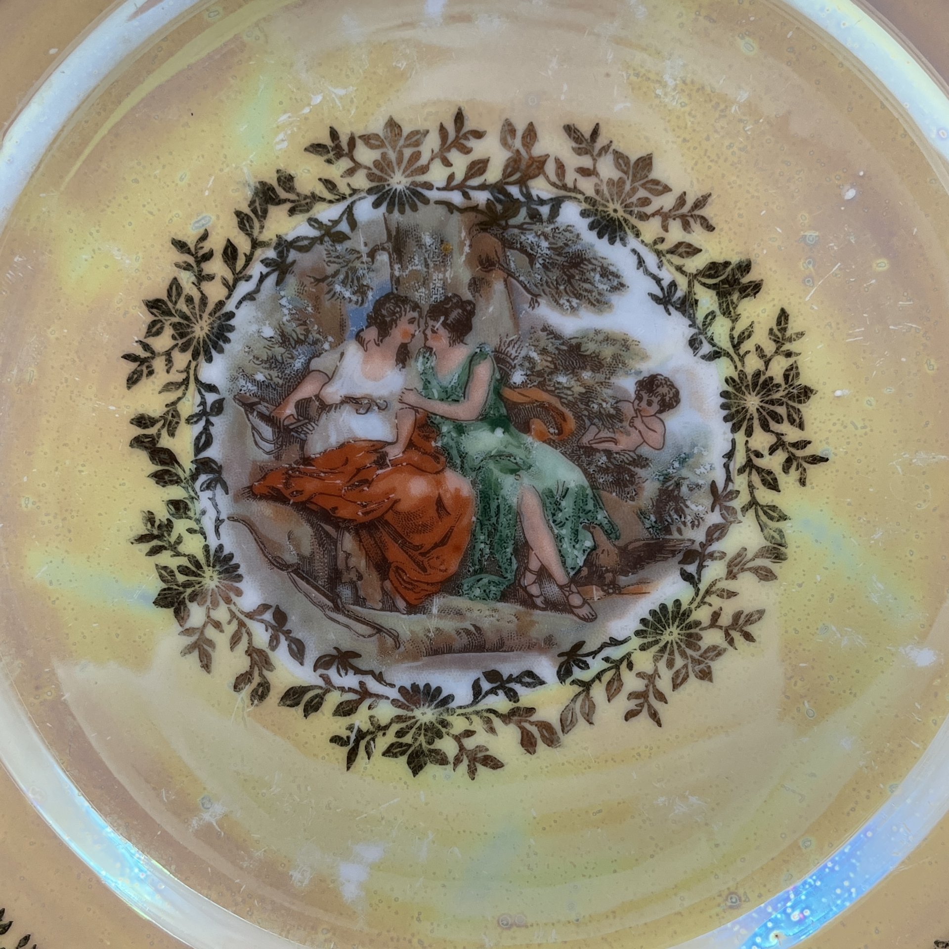 Набор из 6-ти десертных тарелок "Мадонна"