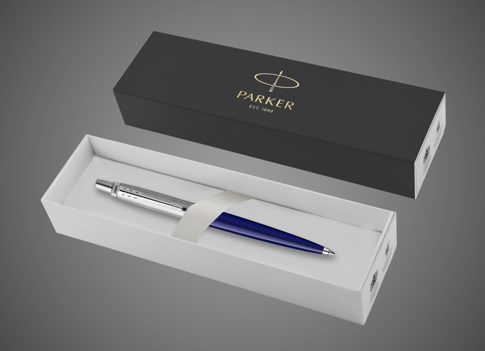 Шариковая ручка Parker Jotter K60, цвет: Blue, Металлы: нержавеющая сталь, пластик