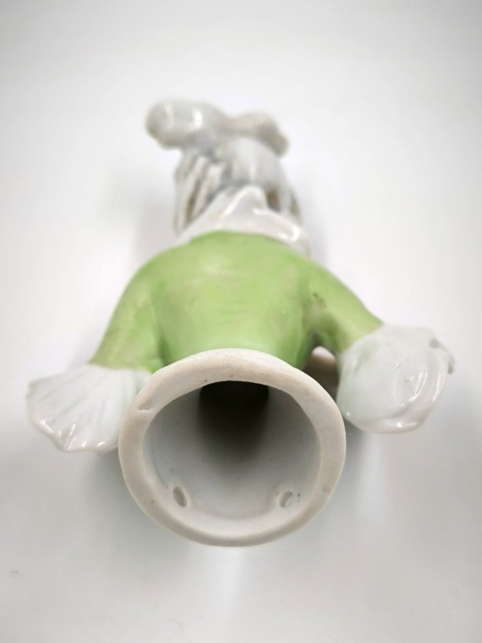Статуэтка в виде бюста девушки, фарфор, роспись, Германия, 1950-1980 гг.