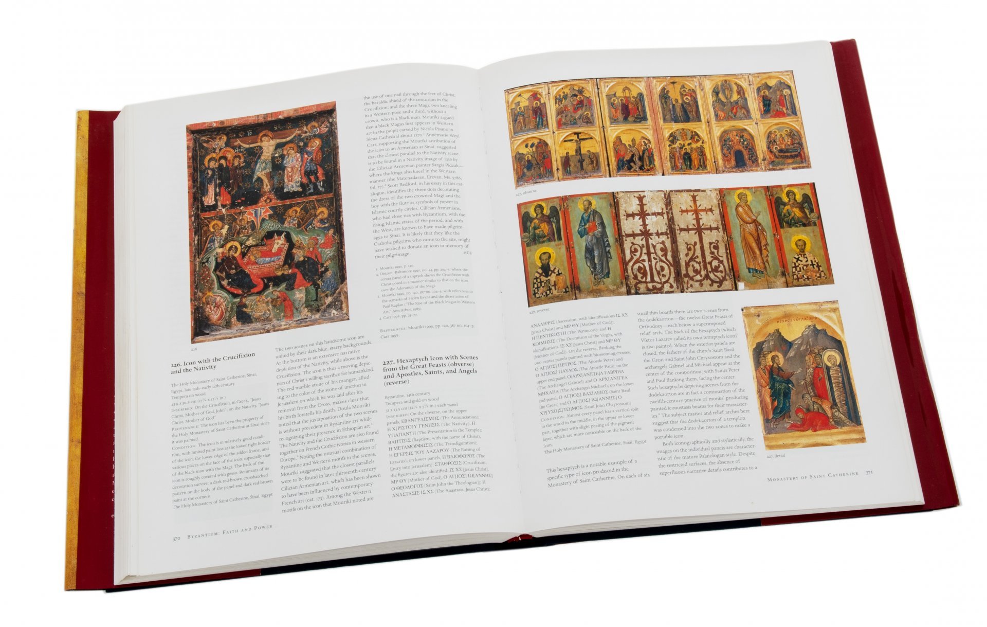 Книга "Византия. Вера и Власть (Byzantium. Faith and Power)" каталог выставки на английском языке, издательство Йельского университета, США, 2004 г.