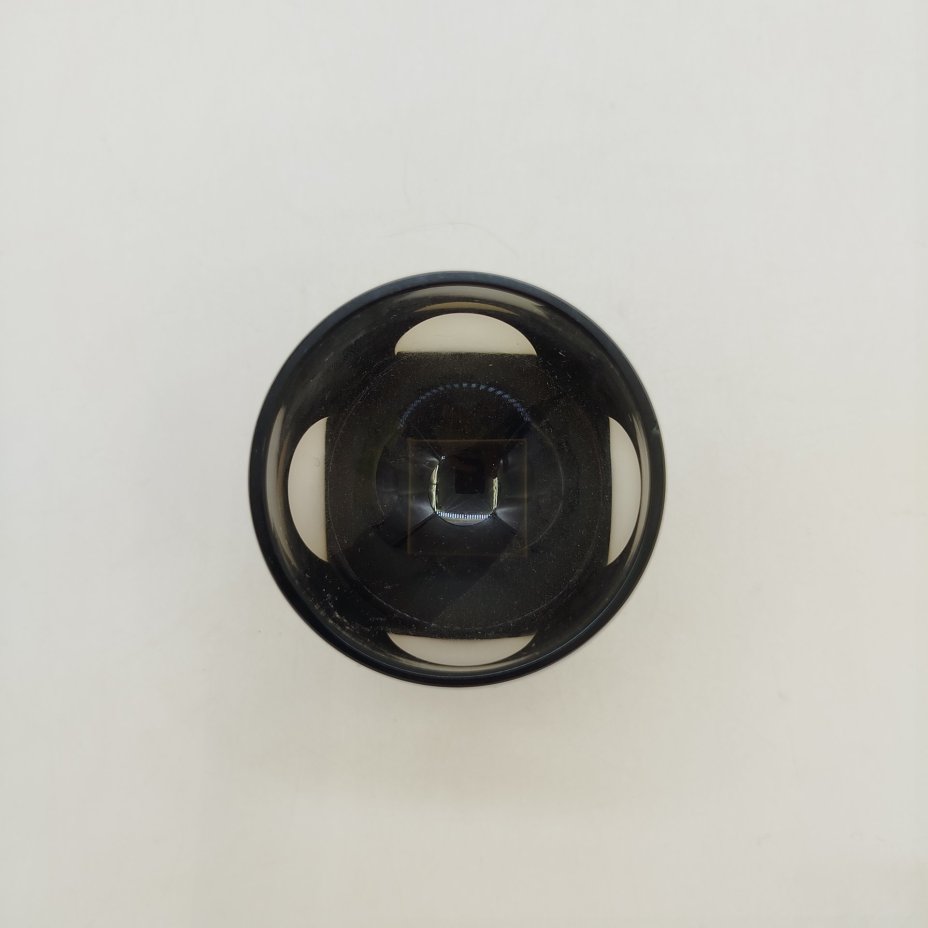 Стопка черного оттенка, дизайнер Rudolf Eschler, стекло, гранение, Henry Moser & Cie (Мозер), Чехословакия, 1950-1980 гг.