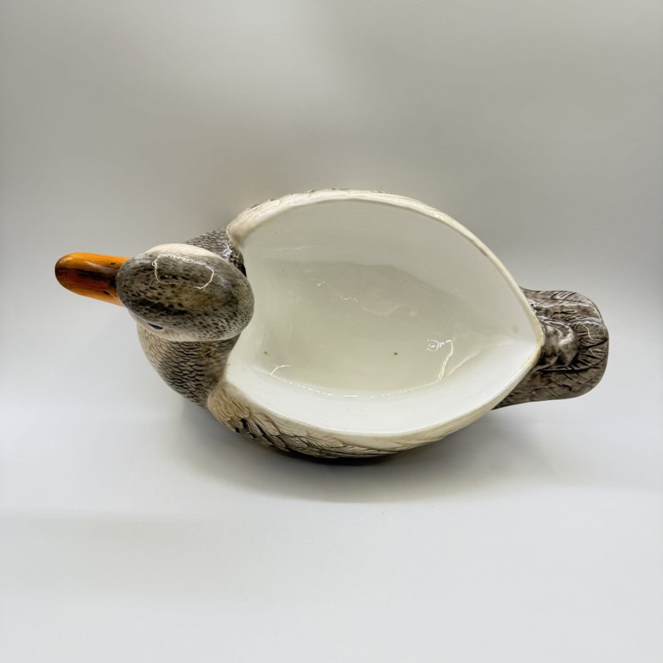 Блюдо (салатник) "Утка", керамика, роспись, Elan Gallery, Китай, 2000-2020 гг., Elan Gallery