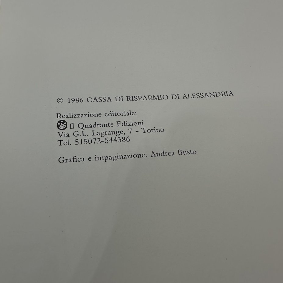 Альбом "Il museo e la pinacoteca di Alessandria" (на итальянском), в футляре