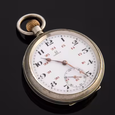 Часы карманные, серийный номер 6339491, Omega