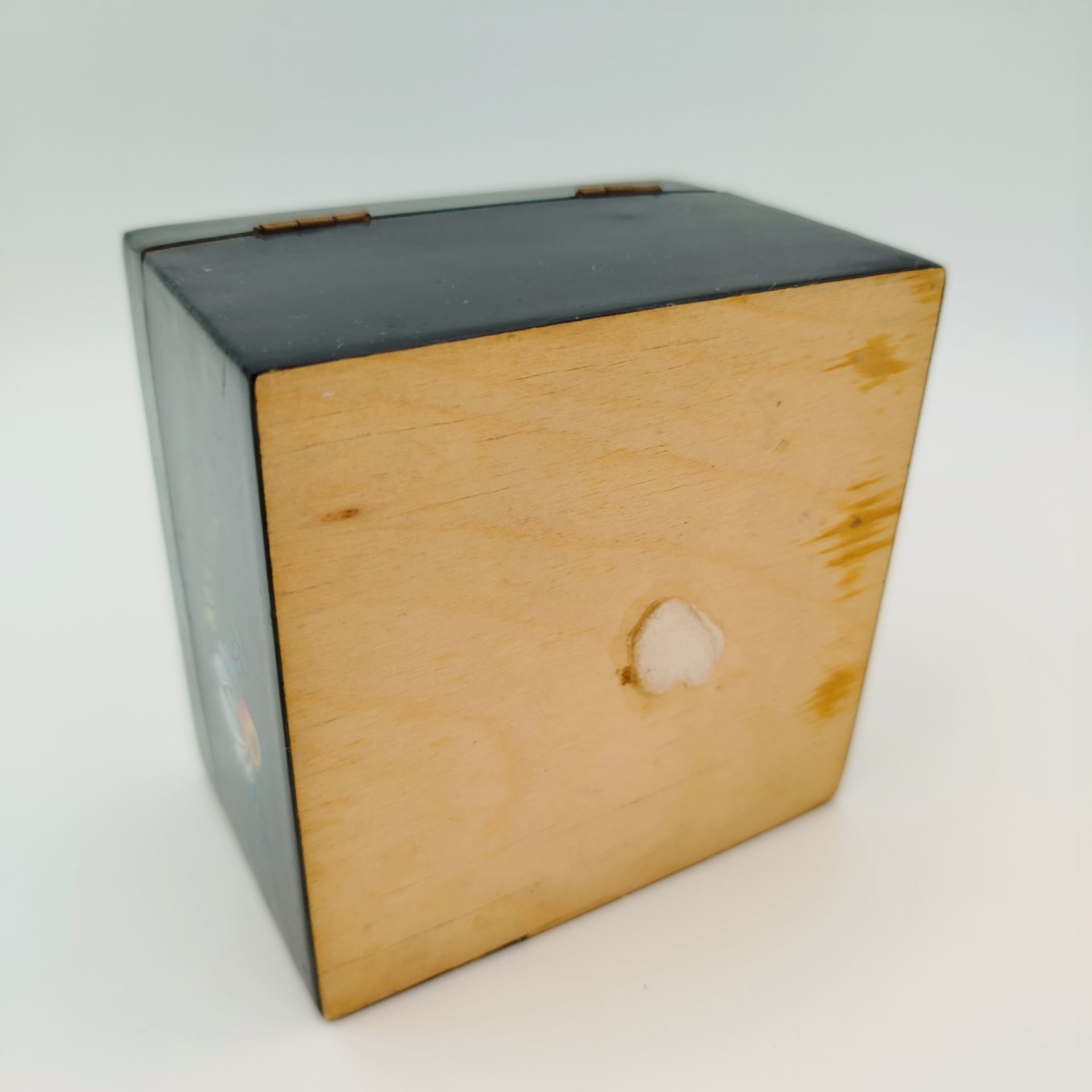 Шкатулка "Ромашки", дерево, роспись, СССР, 1970-1990 гг.