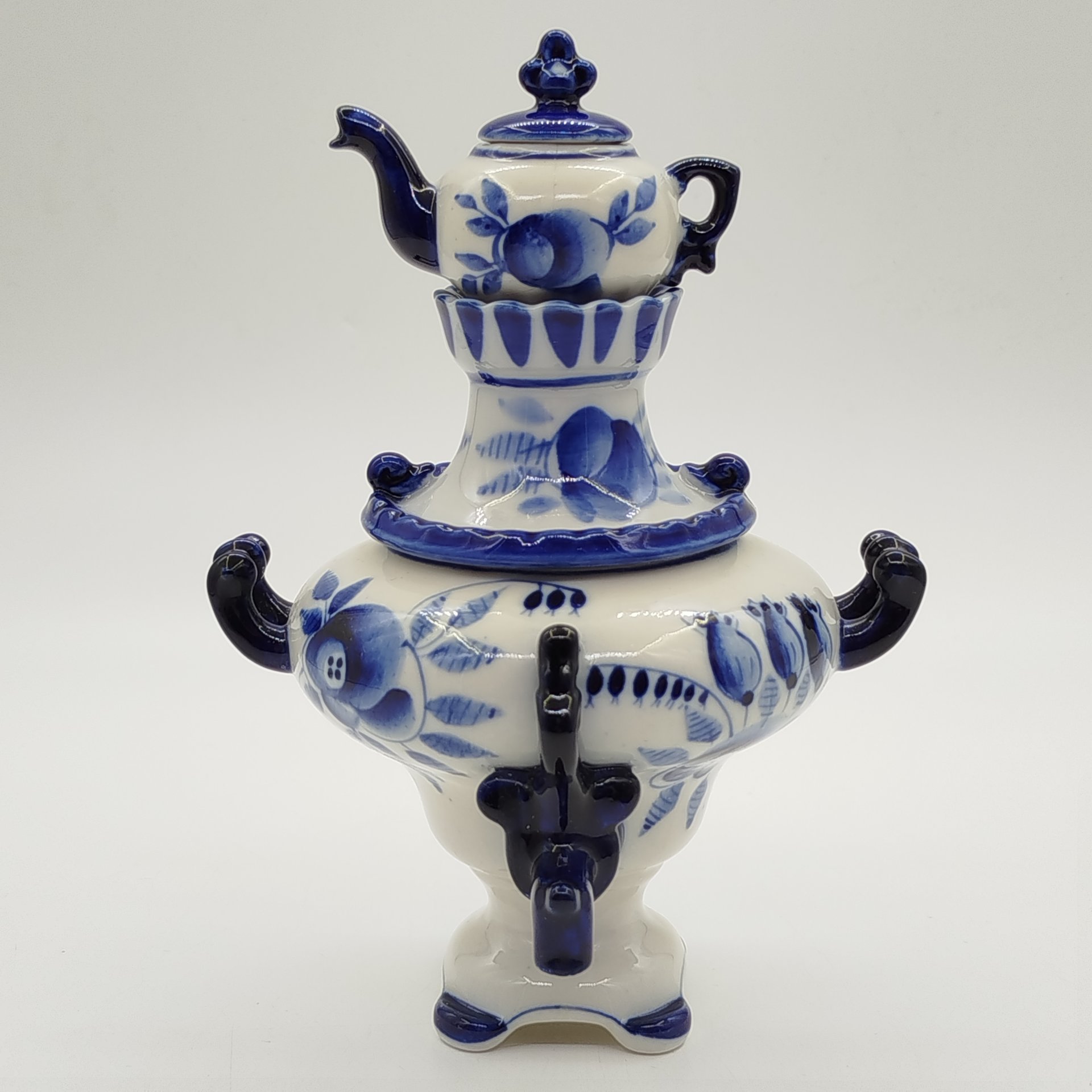 Самовар декоративный с миниатюрным чайником