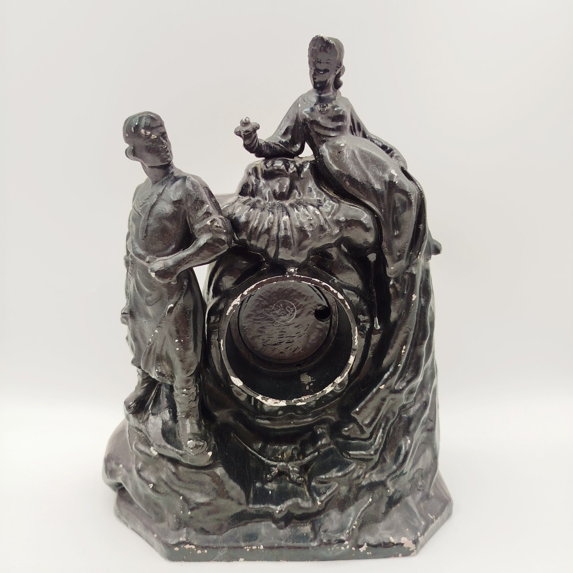 Подчасник для часов  «Хозяйка Медной Горы», чугун, крашение, Каслинский чугунолитейный завод (Касли), Россия, 1980-2000 гг.