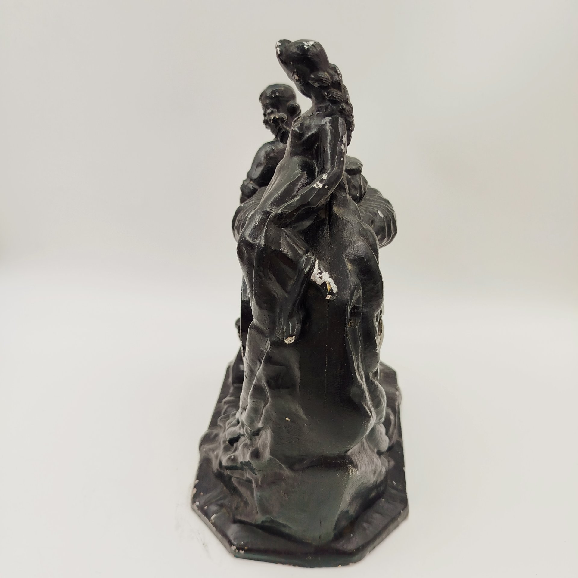 Подчасник для часов  «Хозяйка Медной Горы», чугун, крашение, Каслинский чугунолитейный завод (Касли), Россия, 1980-2000 гг.