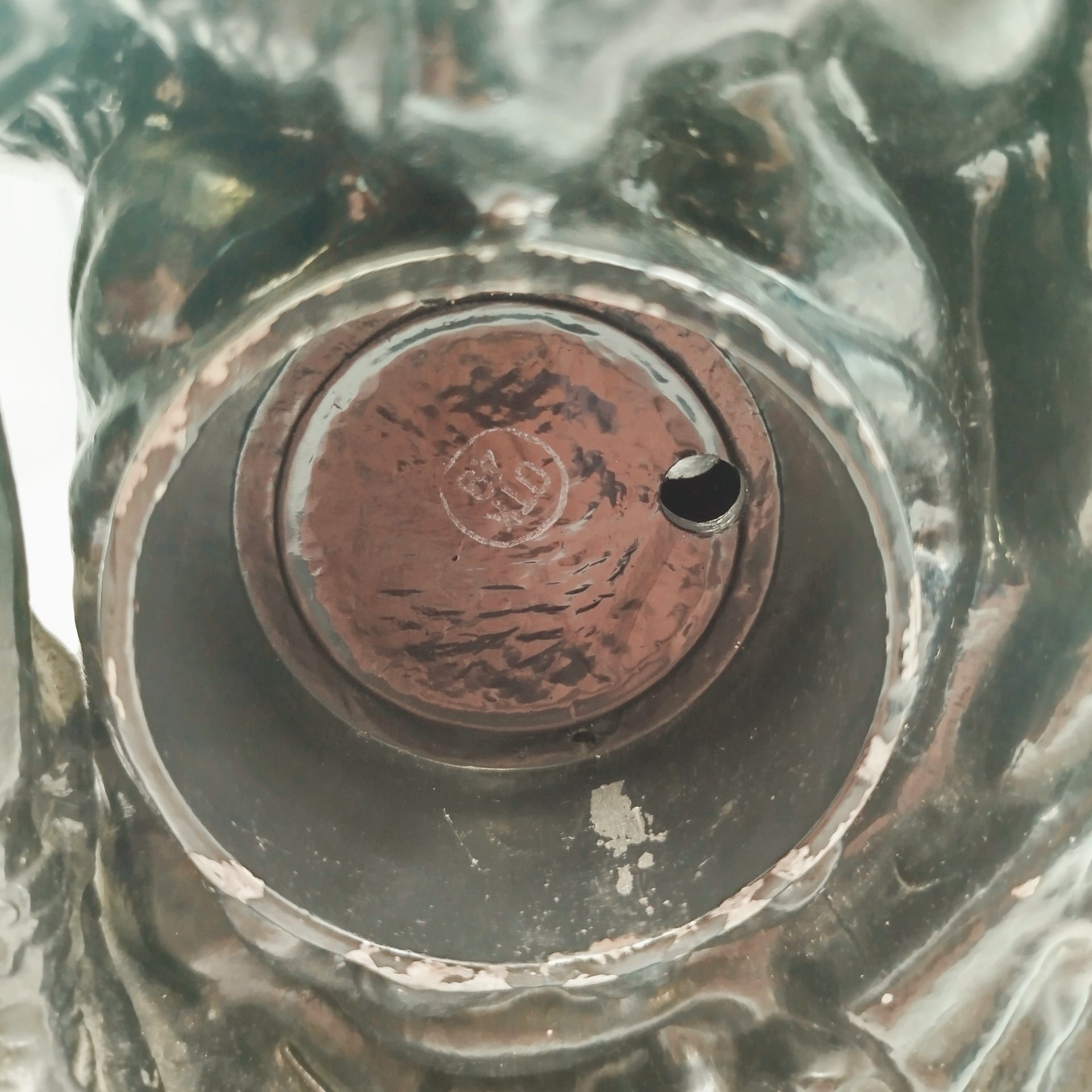 Подчасник для часов  «Хозяйка Медной Горы», чугун, крашение, Каслинский чугунолитейный завод (Касли), Россия, 1980-2000 гг.