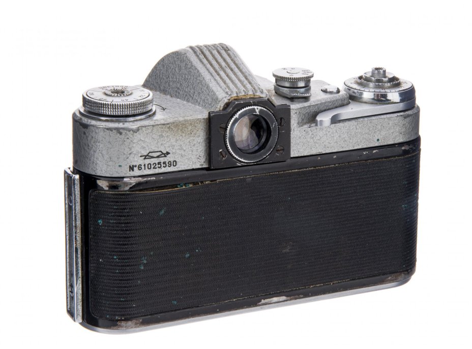 Фотоаппарат "Кристалл" с объективом "Индустар-50", алюминиевый сплав, Красногорский механический завод, СССР, 1961-1962 гг.
