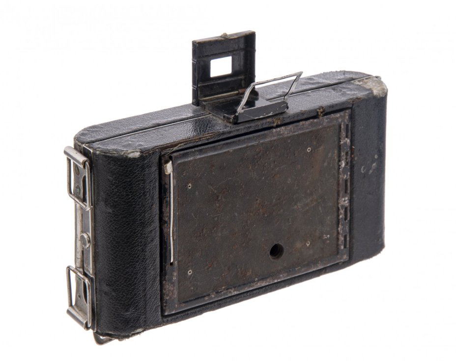 Фотоаппарат "Kodak junior six-20", объектив "Kodak Anastigmat f-6.3/100mm", металлический сплав, Eastman Kodak Co., США, 1930-1940 гг., Kodak