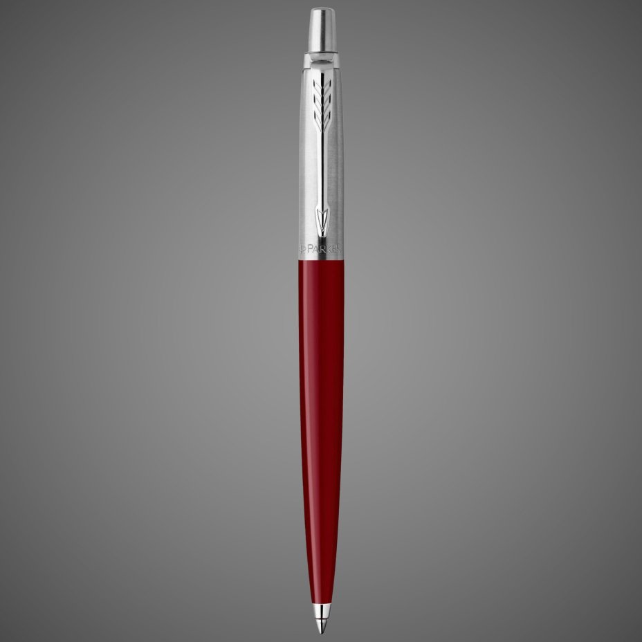Шариковая ручка Parker Jotter K60, цвет: Red, Металлы: нержавеющая сталь, пластик