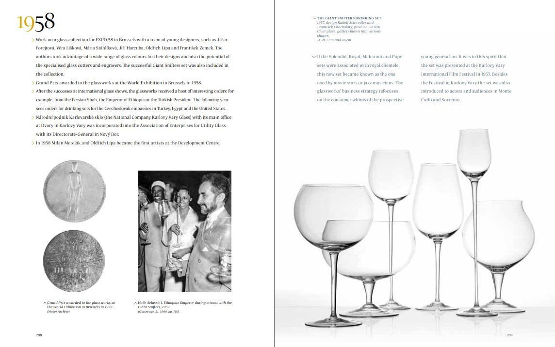 Бокал для вина из набора "The Giart snifters drinking set" (большой), дизайнеры Rudolf Schwedler and František Chocholatý, (Рудольфа Шведлера и Франтишека Хохолатого), стекло, Henry Moser & Cie (Мозер), Henry Moser & Cie (Мозер)
