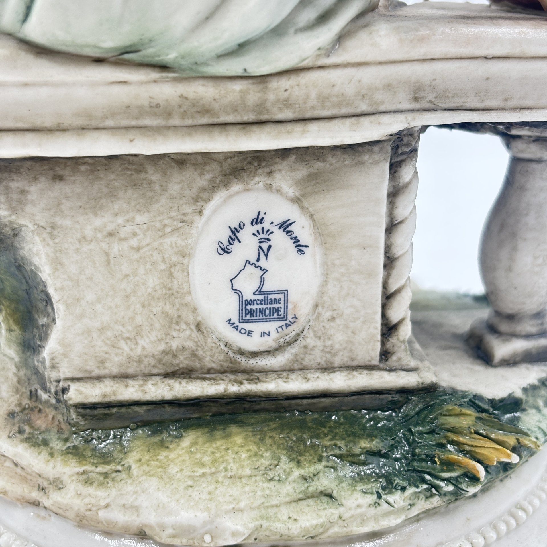 Статуэтка "Дама с зонтиком", Capodimonte (Каподимонте)
