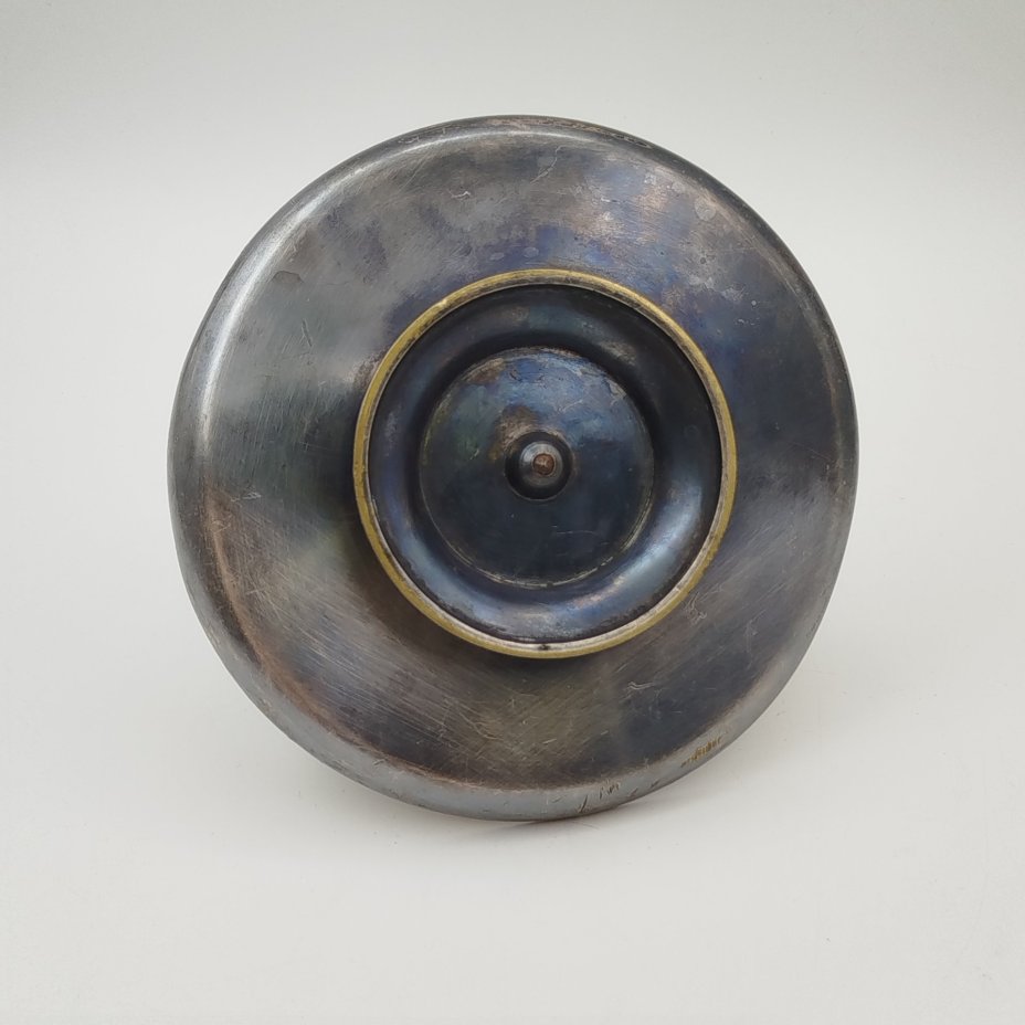 Чернильница, латунь, серебрение, Западная Европа, 1920-1950 гг.