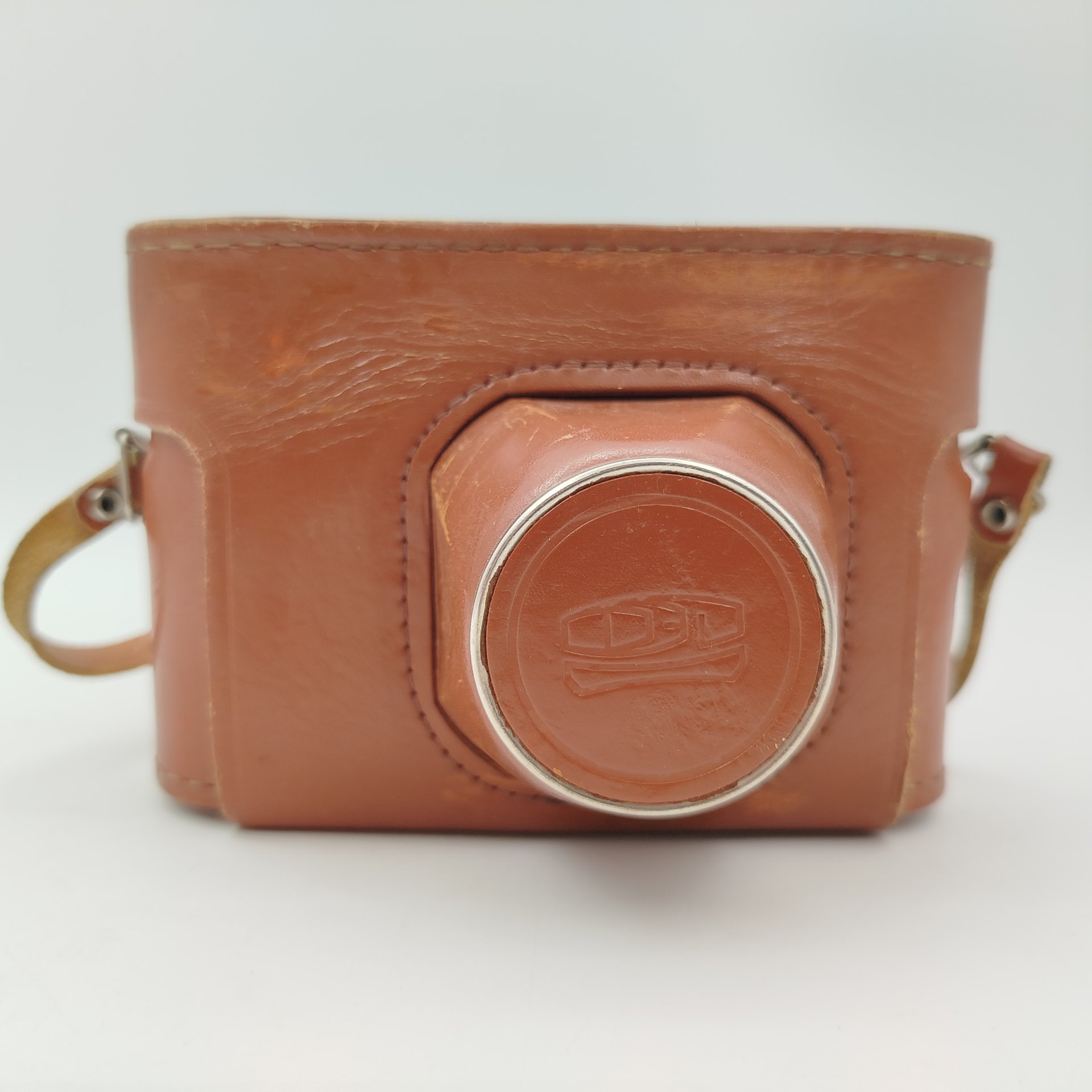 Фотоаппарат "ФЭД-5" с объективом "Индустар-61 Л/Д" в оригинальном кофре, металл, пластик, стекло, кожа, Харьковский машиностроительный завод им. Дзержинского (ФЭД), СССР, 1977-1990 гг.